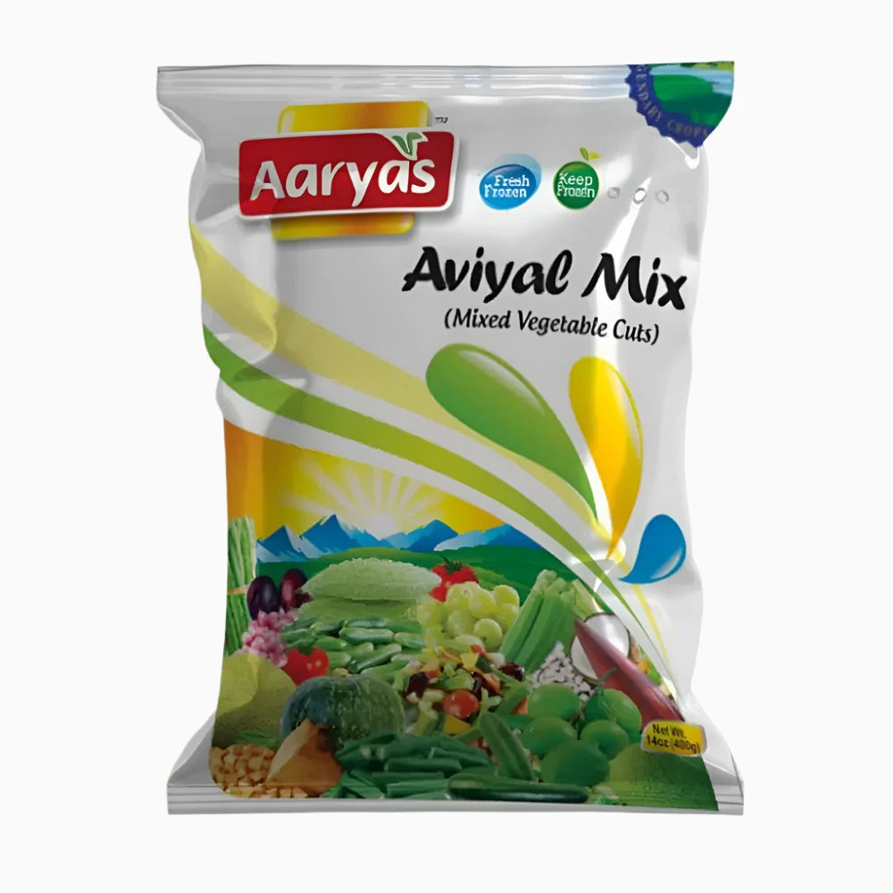 Aaryas Frozen Aviyal Mix 400G Online at BigTrolley Groceries