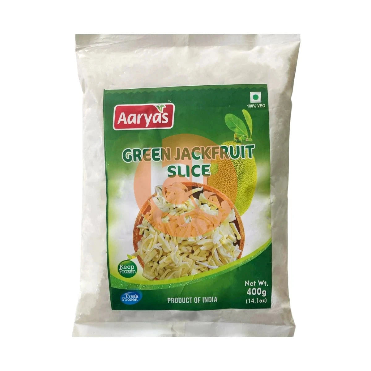 Aaryas Jackfruit Green (Sliced) Chakka 400g