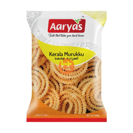 Aaryas Kerala Murukku 400g Online at BigTrolley Groceries