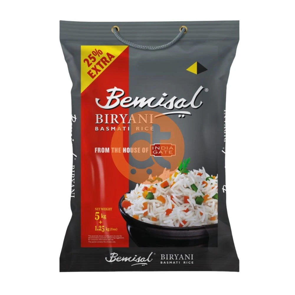 India Gate Bemisal Biryani Basmati Rice 6.25Kg