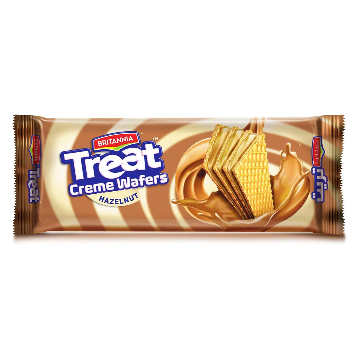 Britannia Treat Creme Wafers Hazelnut 75g