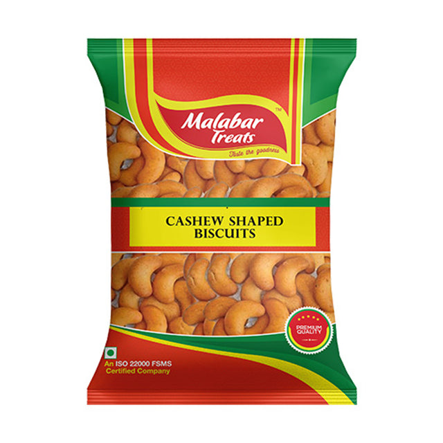 Malabar Treats Cashew Shaped Biscuits 200g