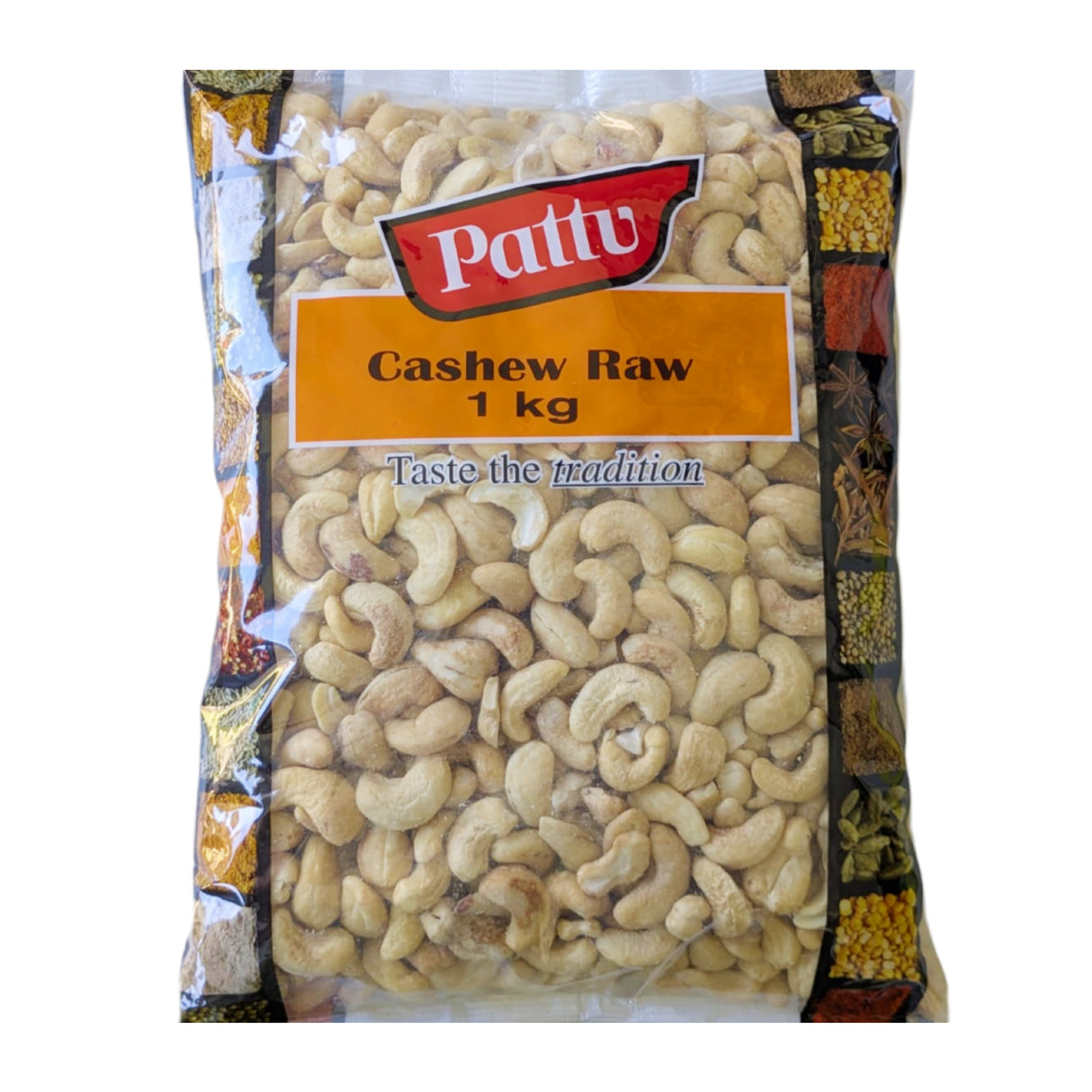 Pattu Foods Whole Raw Cashew 1Kg Online at BigTrolley Groceries