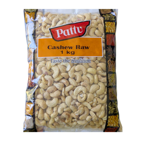 Pattu Foods Whole Raw Cashew 1Kg Online at BigTrolley Groceries