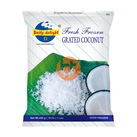 Daily Delight Grated Coconut 454g Online at BigTrolley Groceries