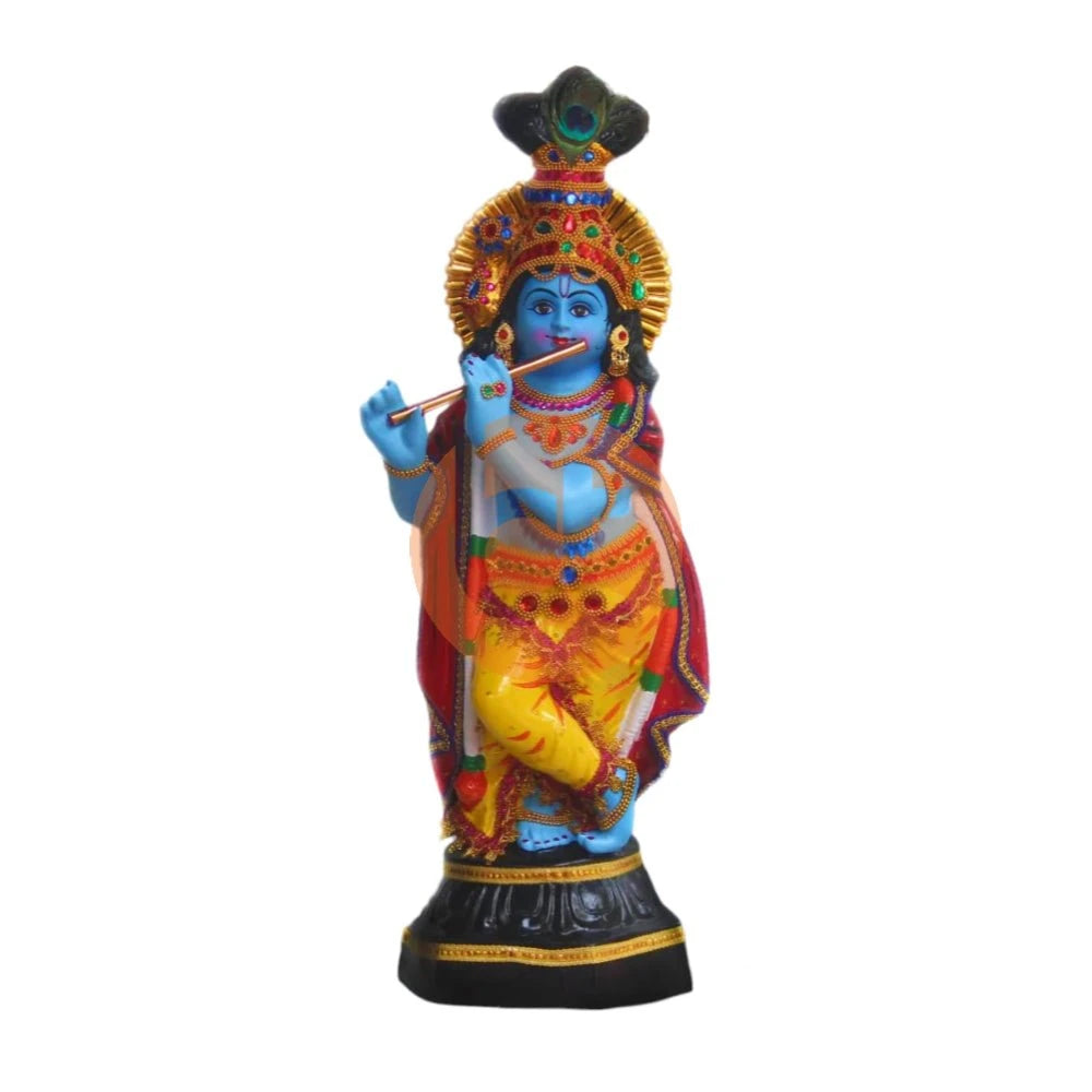 Lord Krishna Idol in Fibre