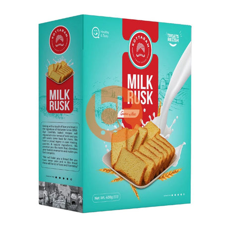 Kottaram Bakery Premium Milk Rusk 400g 