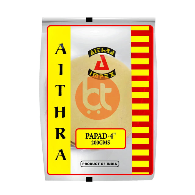 Aithra Impex 4" Pappadam  200g