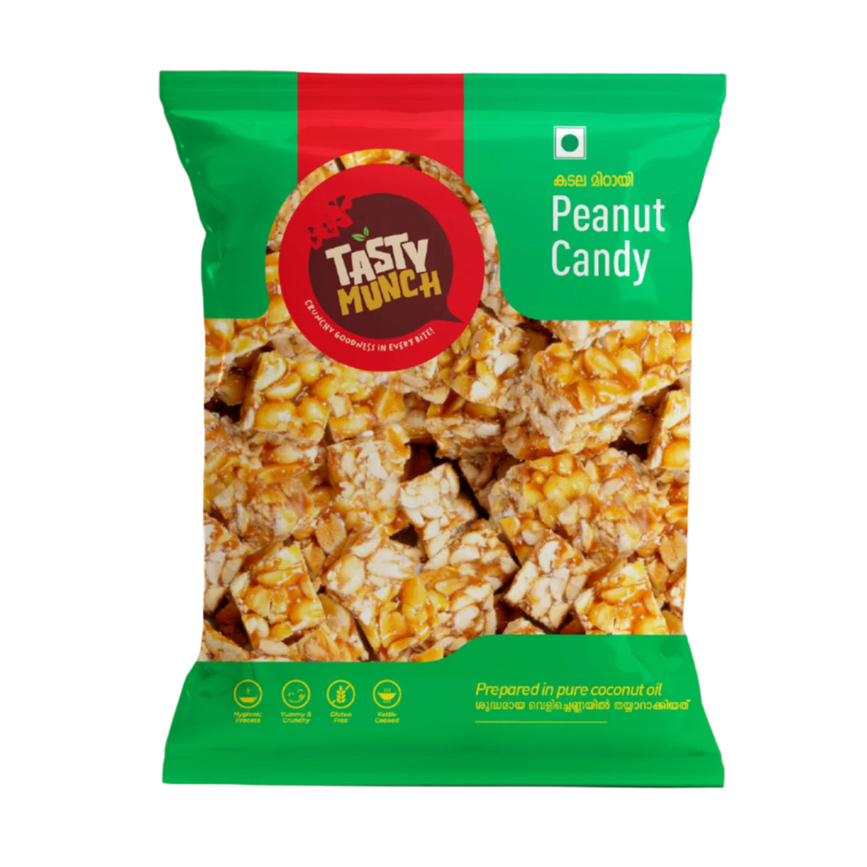 Tasty Munch Peanut Candy Bar 200g