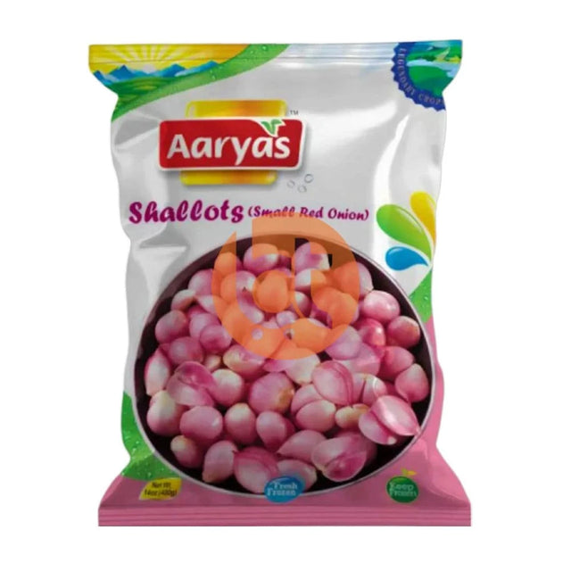 Aaryas Frozen Onion Shallot (Red Onion) 400g