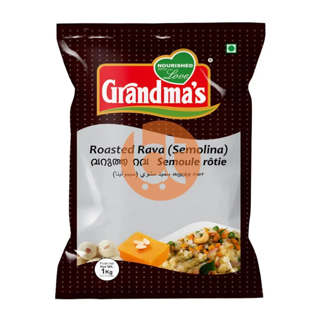 Grandma's Roasted Rava (Semolina) 1Kg