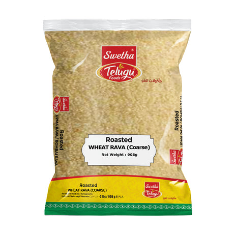 Telugu Roasted Wheat Rava ( Coarse) 908g Online at bigTrolley