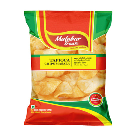 Malabar Treats Tapioca Chips Masala 150g