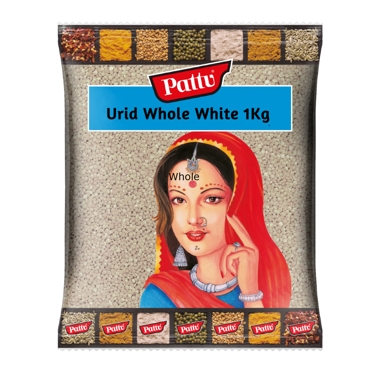 Pattu Urid Dal whole, Uzhunnu Gota 1Kg