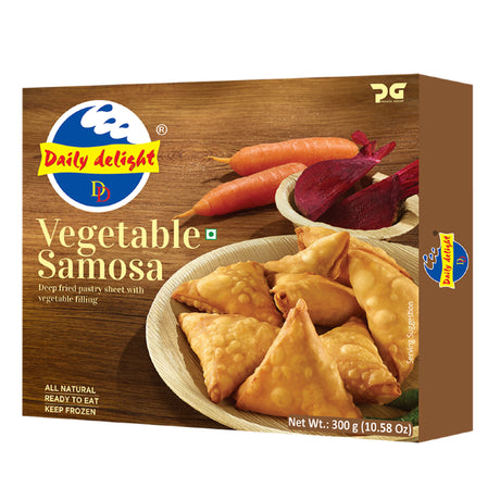 Daily Delight vegetable Samosa 300g