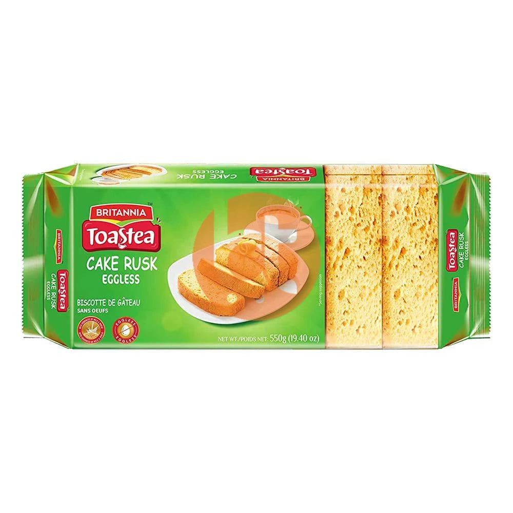 Britannia Toastea Eggless Rusk Cake 550g