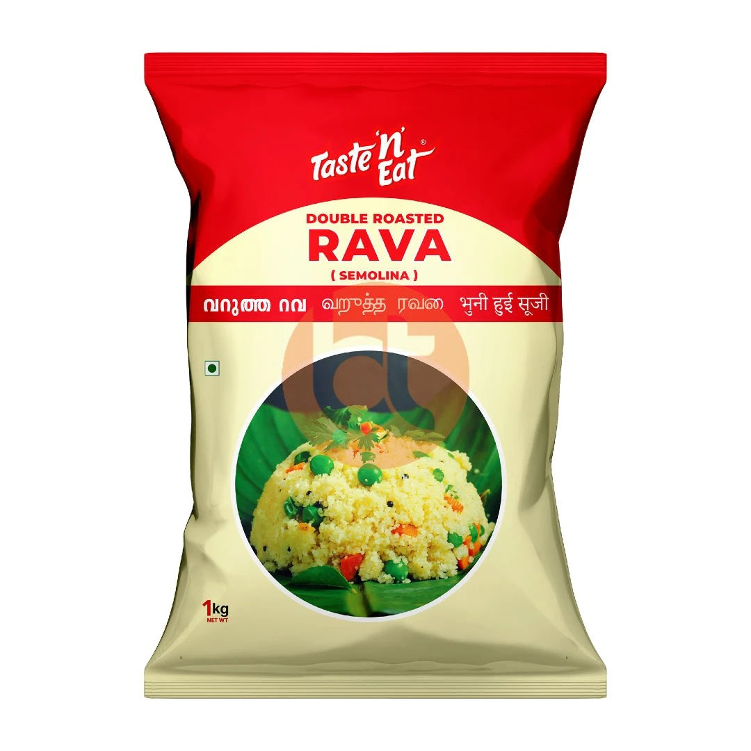 Taste n' Eat Double Roasted Rava ( Semolina) 1Kg