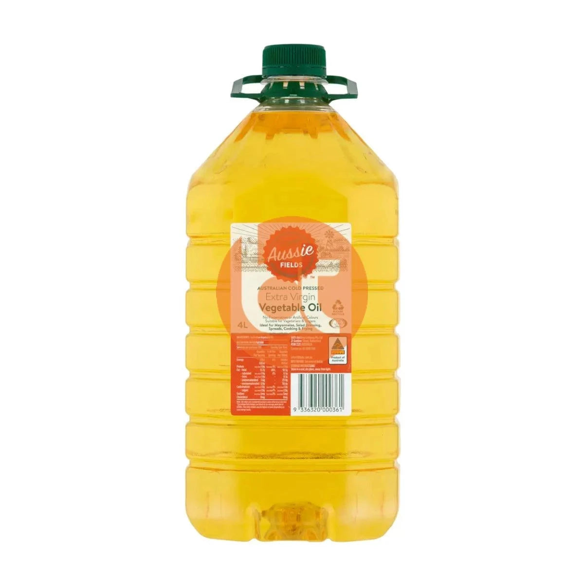 Aussie Fields Cold Pressed Vegetable Oil 4L - Vegetable Oil by Aussie Fields - Oil