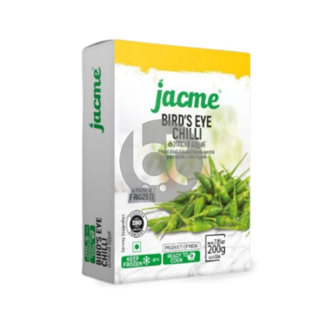 Jacme Bird's eye chilli, Kanthari Mulaku 200g - Chilli by Jacme - Frozen Vegetables, New