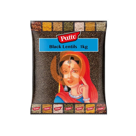 Pattu Black Lentils 1Kg - Lentils by Pattu - Beans & Peas