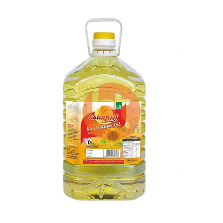 Saurbhi Sunflower Oil 5L - Sunflower Oil by Saurbhi - Oil